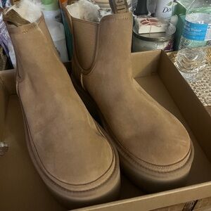 UGG Tan Ankle Boots
